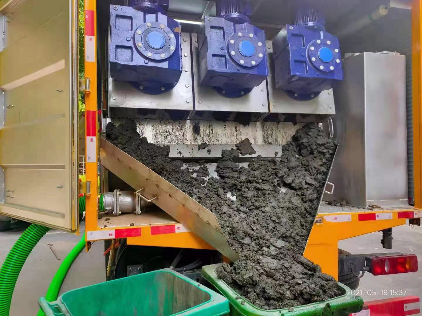 弥渡化粪池清掏城市维护站-泥浆净化干湿分离处理